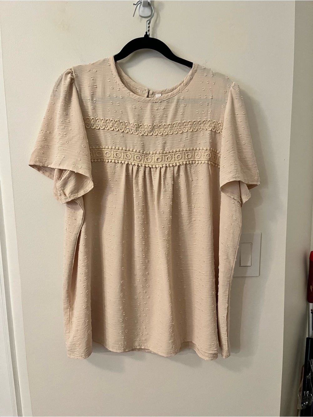 Boho short sleeve blouse top - Picture 8 of 8